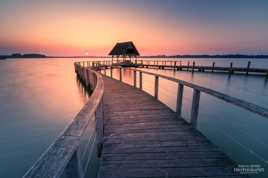 Hemmelsdorfer See im Sonnenaufgang